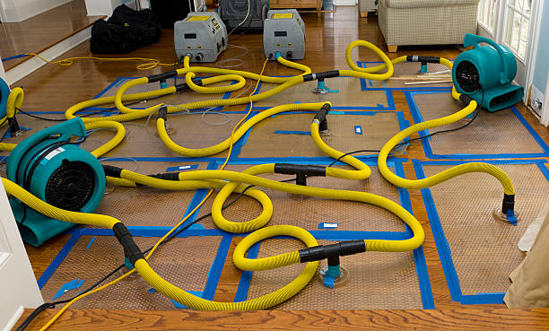 Professional Crawl Space Water Removal technician working in Ashaway, RI